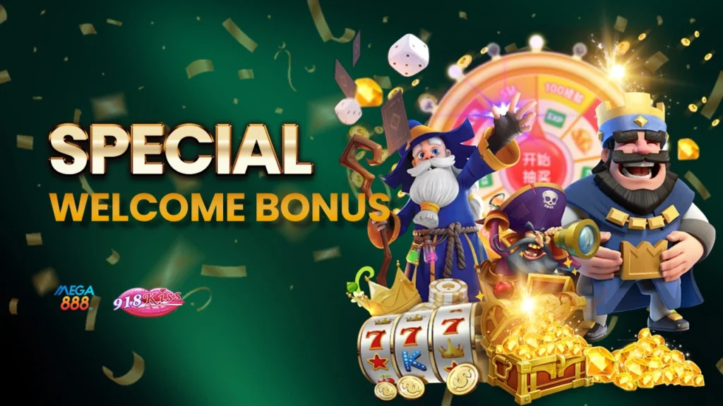 Special Welcome Bonus Banner